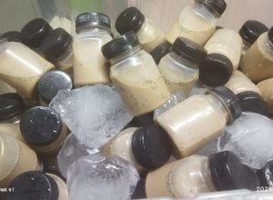 Foto resep Es Teh Tarik Jelly / Jelly Roasted Black Tea