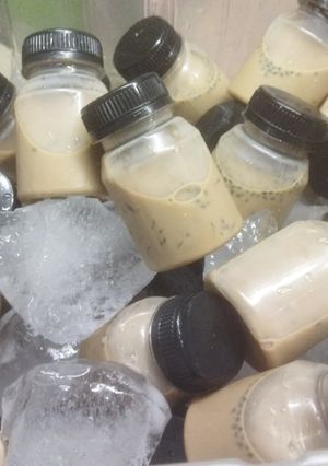 Foto resep Es Teh Tarik Jelly / Jelly Roasted Black Tea