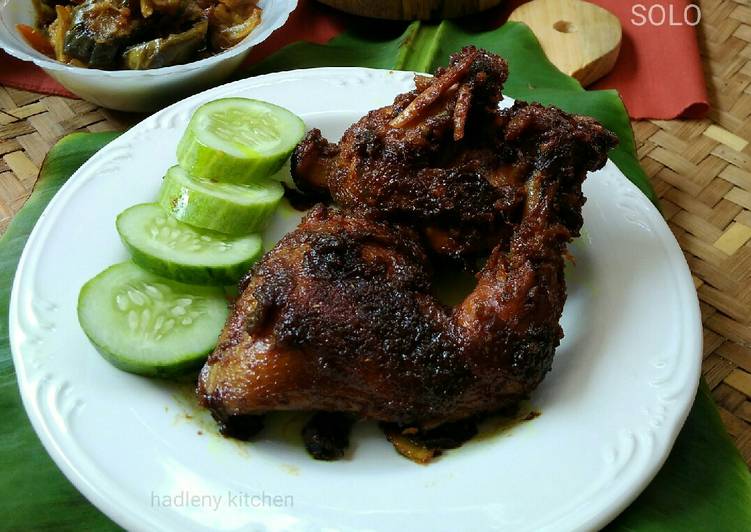 Resep Ayam Bakar Solo, Enak