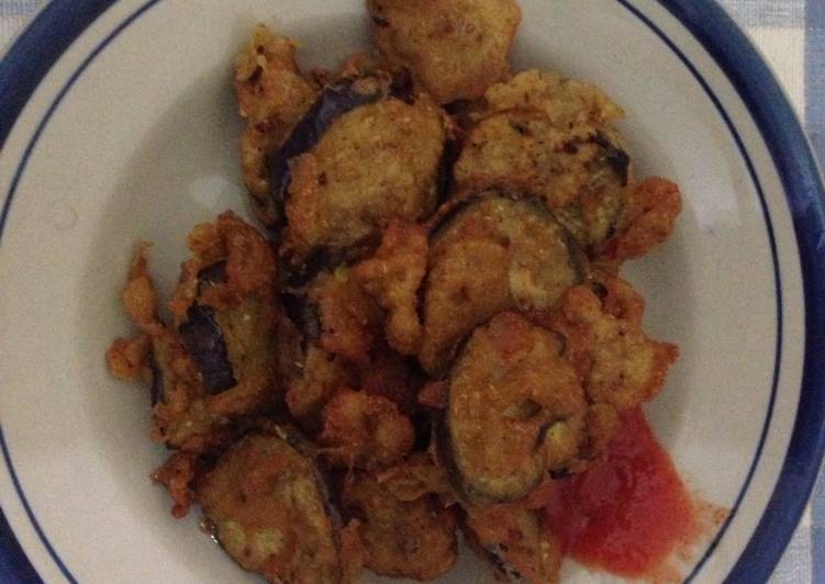 Terong tepung goreng
