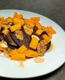 Eatclean - Pancake Yến Mạch, Chuối, Vị Cacao Full Topping