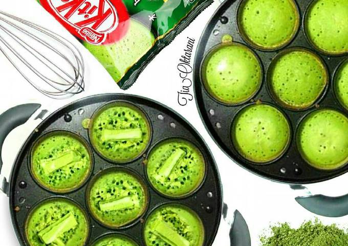 Resep Martabak mini green tea oleh Tia Oktarani Kemala Sari - Cookpad