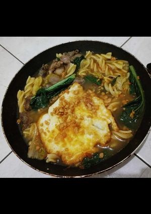 Foto resep Fusilli soup anak kos sahur