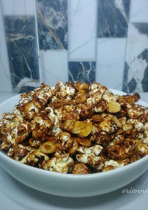 Foto resep Caramel Popcorn (with almond)