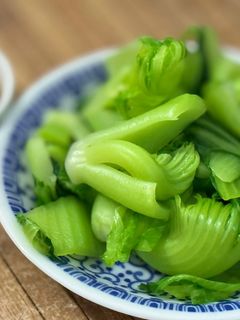 Hình của món 🌱 Ngồng Cải Mù Tạt Luộc Chấm Tương Bần.