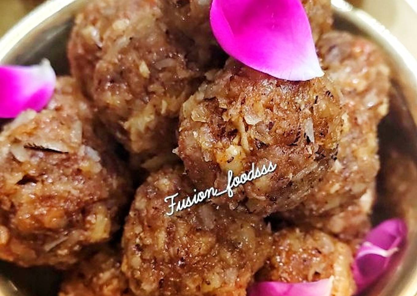 Simple Way to Make Award-winning Jaggery coconut ladoo