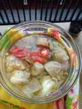 Sop tulang dengkul sapi dan baso