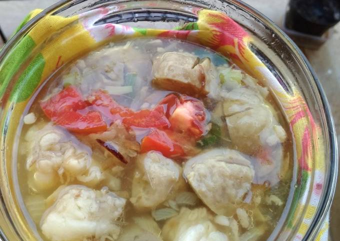 Resep Sop tulang dengkul  sapi dan baso oleh Reny Maryani 