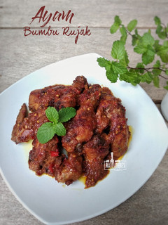 Foto resep Ayam Bumbu Rujak