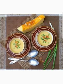 صورة لوصفة شوربة القرع العسلي