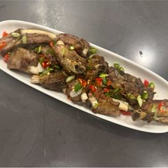 A picture of Salt and pepper ribs - little spicy 🌶️ (optional) - WOOOOOWEE.