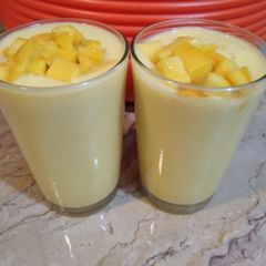 A picture of Mango shake.