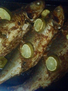 صورة لوصفة سمك مشوى بتتبيلتى الخاصة