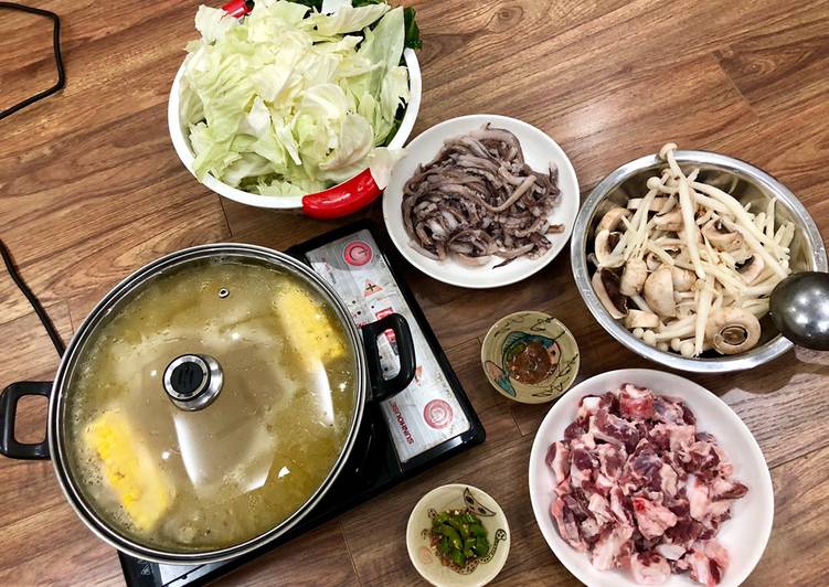 Recipe of Any-night-of-the-week Lẩu lòng bò