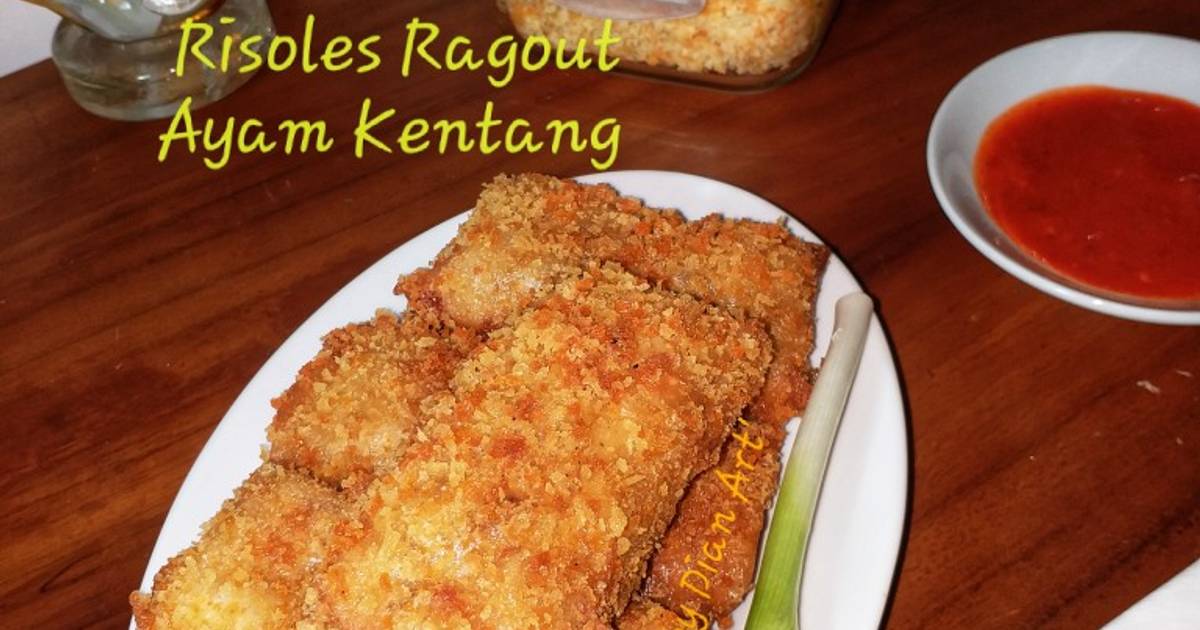 Resep Risoles Ragout Ayam Kentang Oleh Dian Artiningsih Cookpad 6341