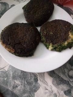Una foto de Hamburguesas de espinaca Método Grez