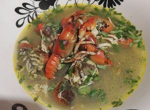 Una foto de Sopa de camarón de Vega