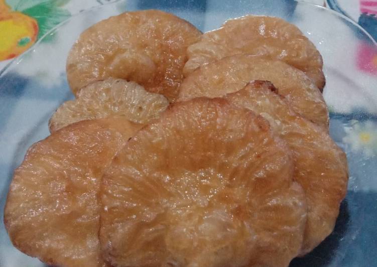 Cucur gula merah (cocok utk cemilan anak kosan)