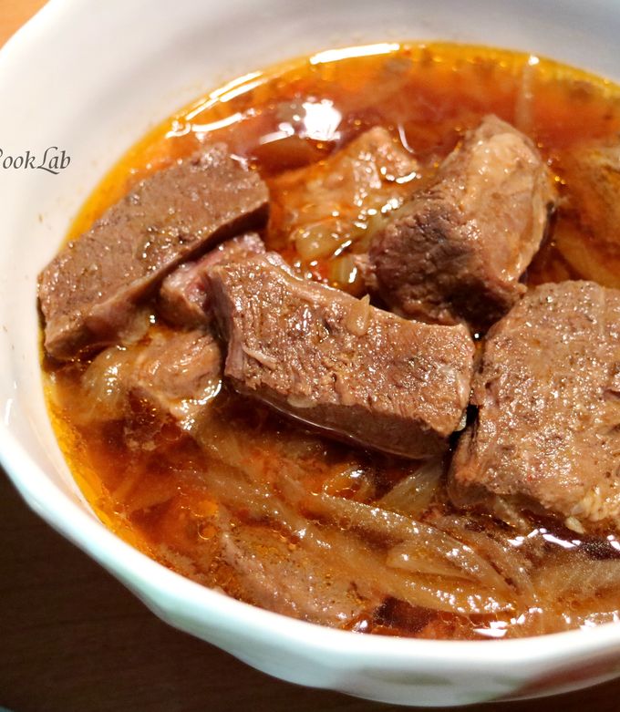 洋蔥燉牛肉 的食譜成品照片