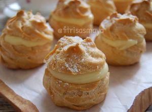 Foto resep Sus/soes vla vanilla, kokoh banget (tanpa mixer) 👌