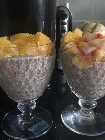 Recipe Chia seed pudding - (5 min+overnight soak) the  Makes Drooling Tasty