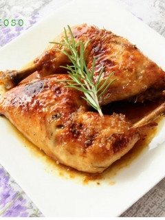 Una foto de Pollo a la Miel