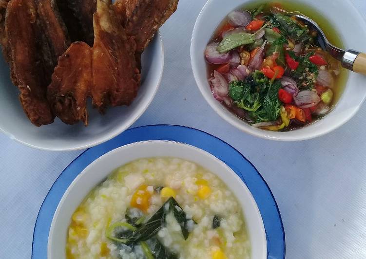Cara mengolah Bubur tinutuan 🍜🍜 yang Lezat