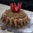 ارز صياديه بشوربة الجمبرى