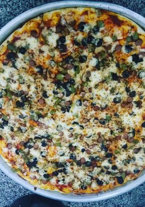صورة لوصفة البيتزا pizza