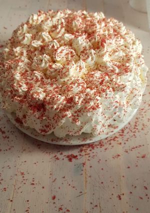 O poză a rețetei Red Velvet.