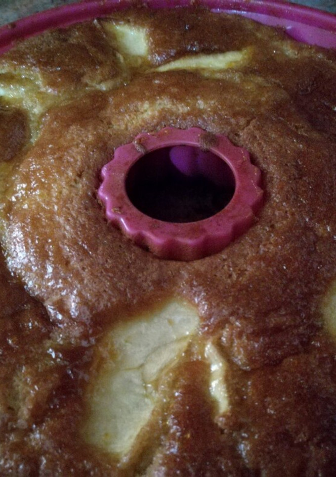 Una foto de Queque manzana