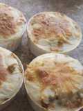 غراتان الدجاج والخضار لذيذه جدا 😋😋