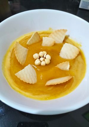 Foto resep Slow Cooked Pumkin Soup / Sup Labu Slow Cooker
