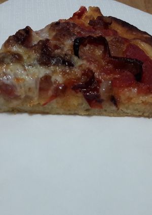 O poză a rețetei Pizza rapidă.