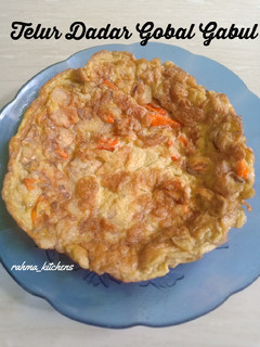 Foto resep 09.Telur Dadar Gobal Gabul