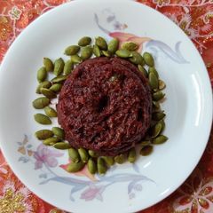 A picture of Healthy Beetroot Halwa.