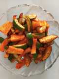 Kachi keri gajar nu salad
