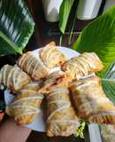 Apple Cinnamon Pockets with Cream Cheese Icing