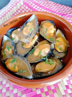Una foto de Mejillones a la marinera