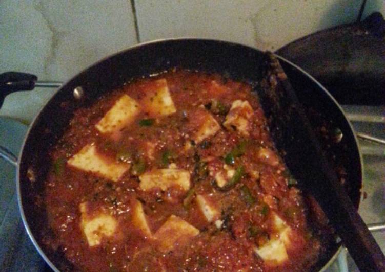 Kadai paneer