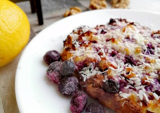 ПП коврижка с ягодами