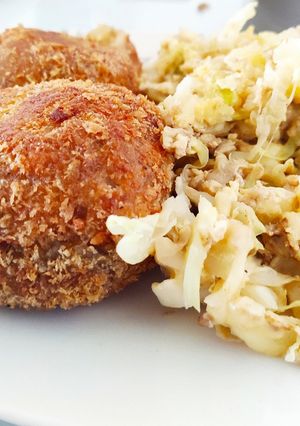 Una foto de Croquetas de papa