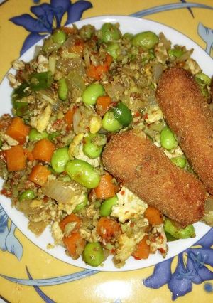 Foto resep Cauliflower Fried Rice