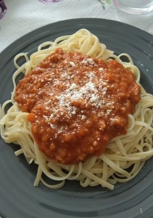 Una foto de Salsa boloñesa MC