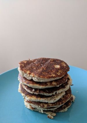 A picture of Coconut pancakes.