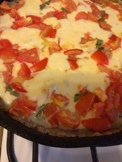 Una foto de Tarta Caprese