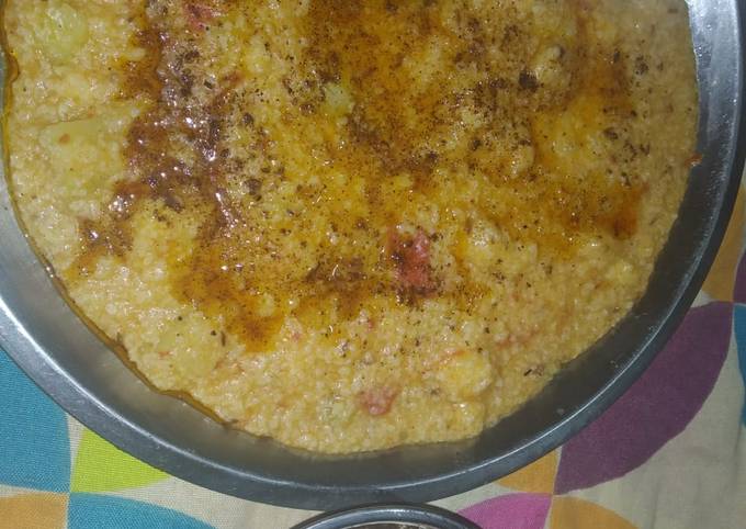 Samak rice khichdi with curd Recipe by Vaishali Arora - Cookpad