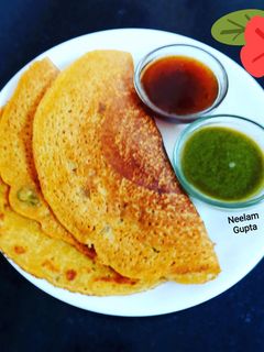 बेसन रवा डोसा (besan rava dosa recipe in Hindi) रेसिपी मुख्य फोटो