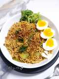 Mie Goreng Nyemek Pisah Telur