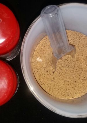 A picture of Chaat masala Homemade.